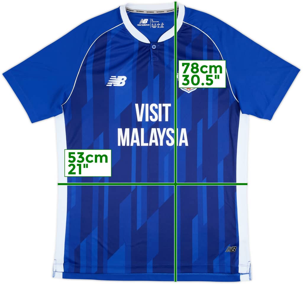 2023-24 Cardiff Home Shirt - 8/10 - (L)
