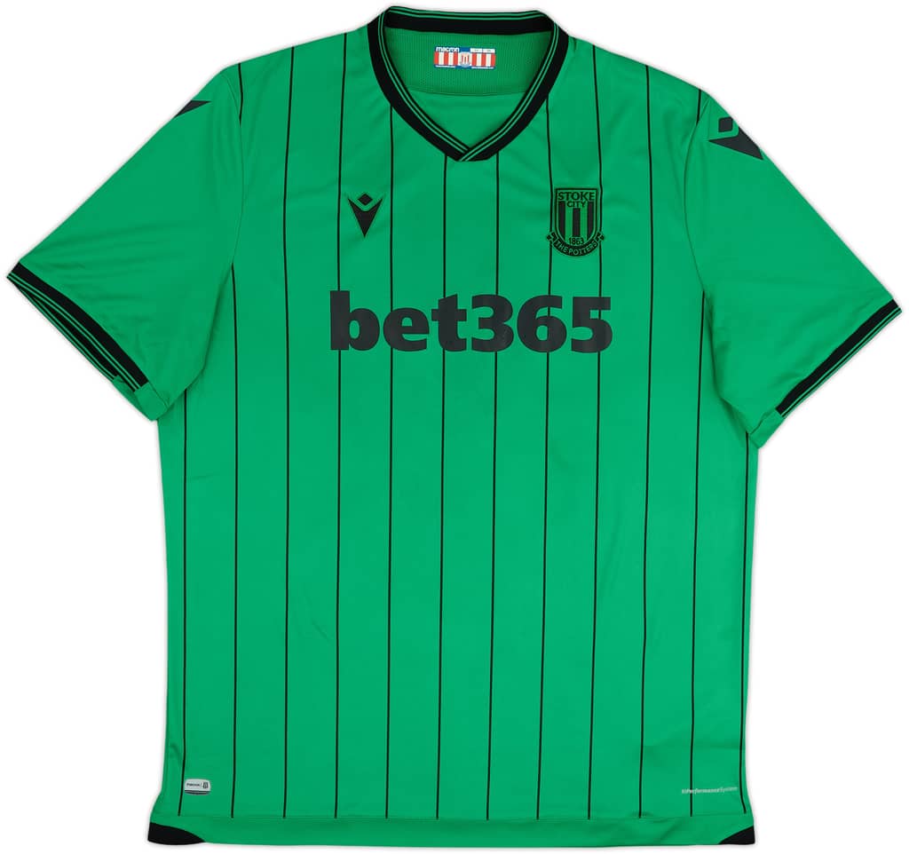 2021-22 Stoke City Away Shirt - 8/10 - (3XL)