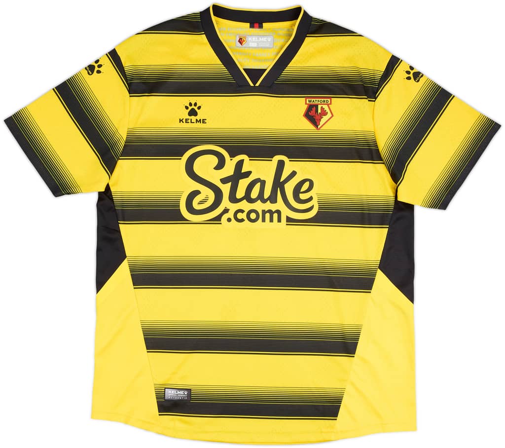 2021-22 Watford Home Shirt - 6/10 - (XL)