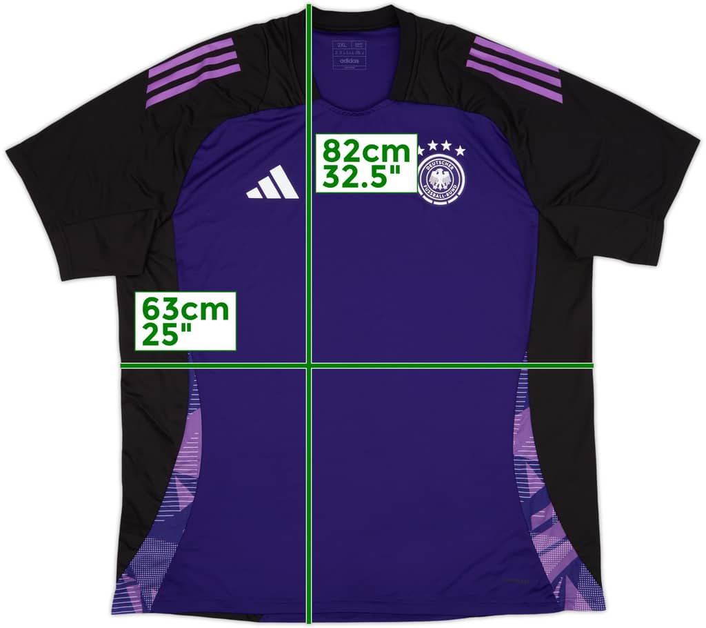Camiseta de entrenamiento adidas de Alemania 2024-25 - 10/10 - (XXL)