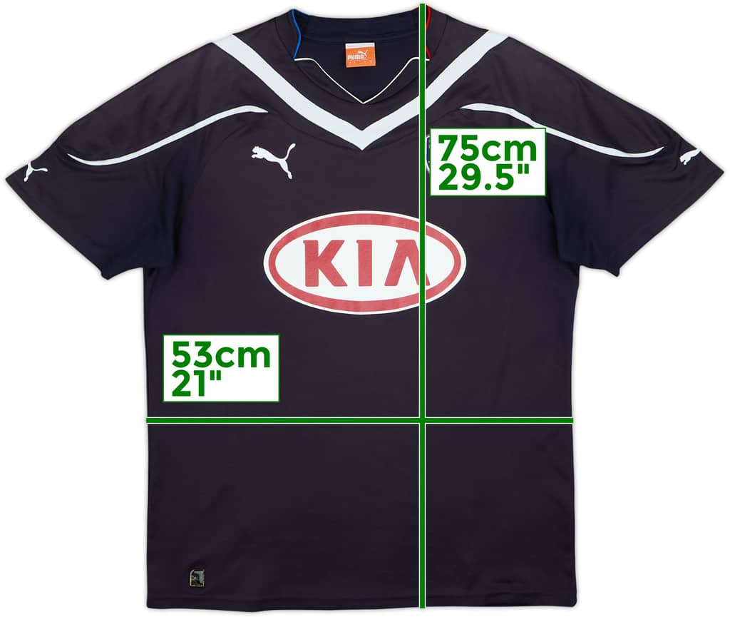 2010-11 Bordeaux Home Shirt - 6/10 - (L)