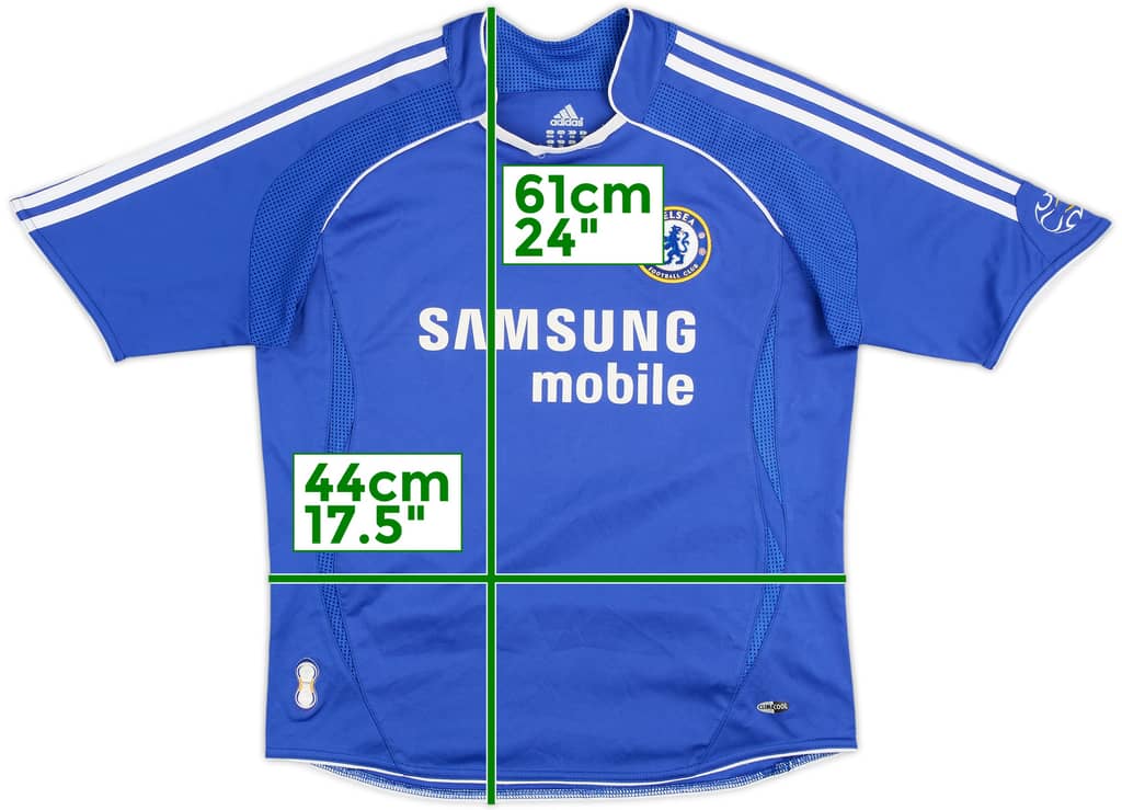 2006-08 Chelsea Home Shirt - 6/10 - (M.Boys)