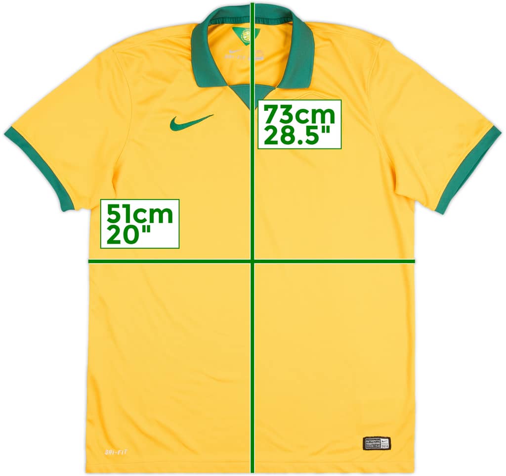 2014-15 Australia Camiseta Local - 7/10 - (L)