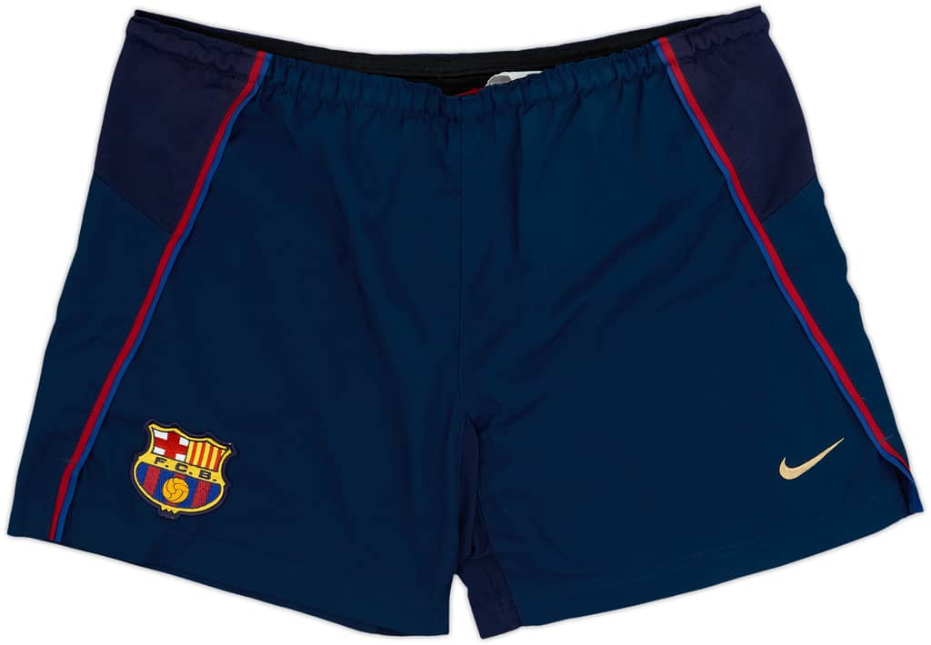 2002-03 Barcelona Away Shorts - 6/10 - (S)