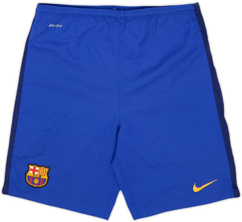 2015-16 Barcelona Away Shorts - 5/10 - (XL.Boys)
