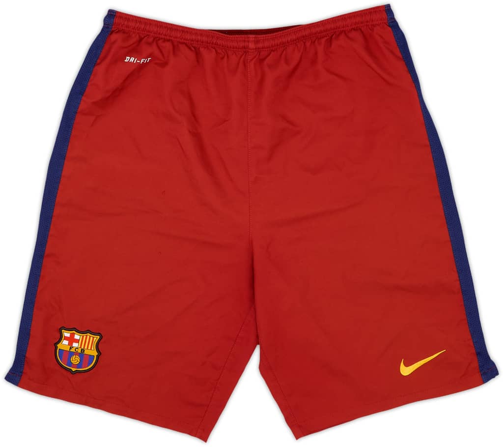 2015-16 Barcelona Home Shorts - 8/10 - (XL.Boys)