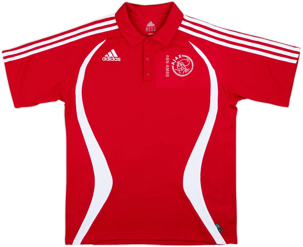 2006-07 Ajax adidas Polo Shirt - 5/10 - (M/L)