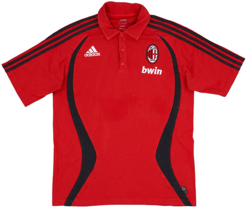 Polo versión jugador adidas del AC Milan 2006-07 - 9/10 - (L)