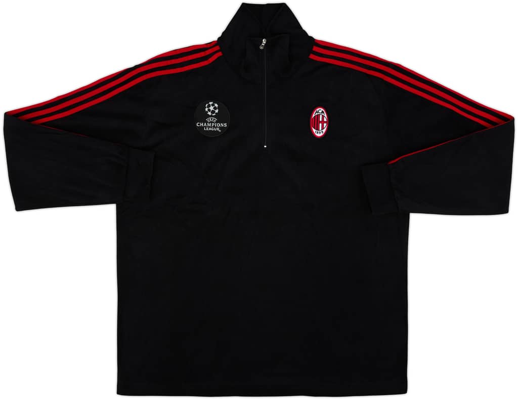2007-08 AC Milan CL Top de entrenamiento con media cremallera adidas - 10/10 - (XXL)