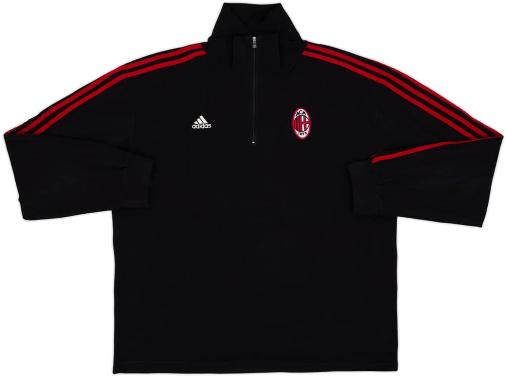 2007-08 AC Milan adidas 1/4 Zip Drill Top - 10/10 - (XXL)