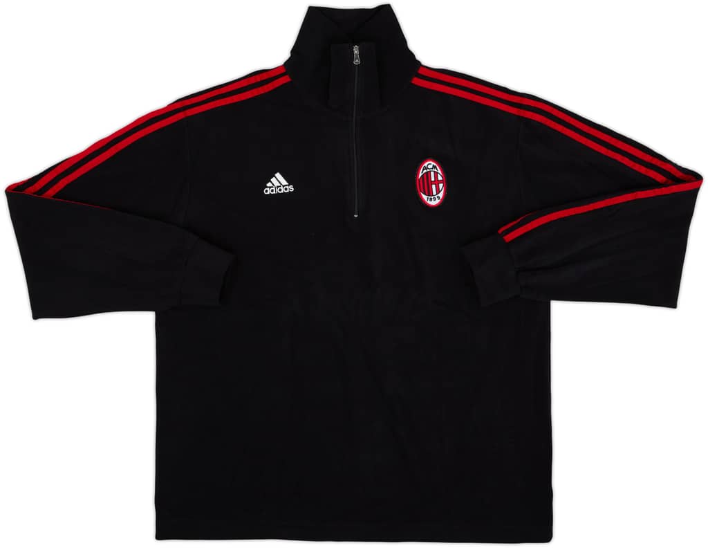 2007-08 AC Milan adidas 1/4 Zip Drill Top - 10/10 - (M/L)