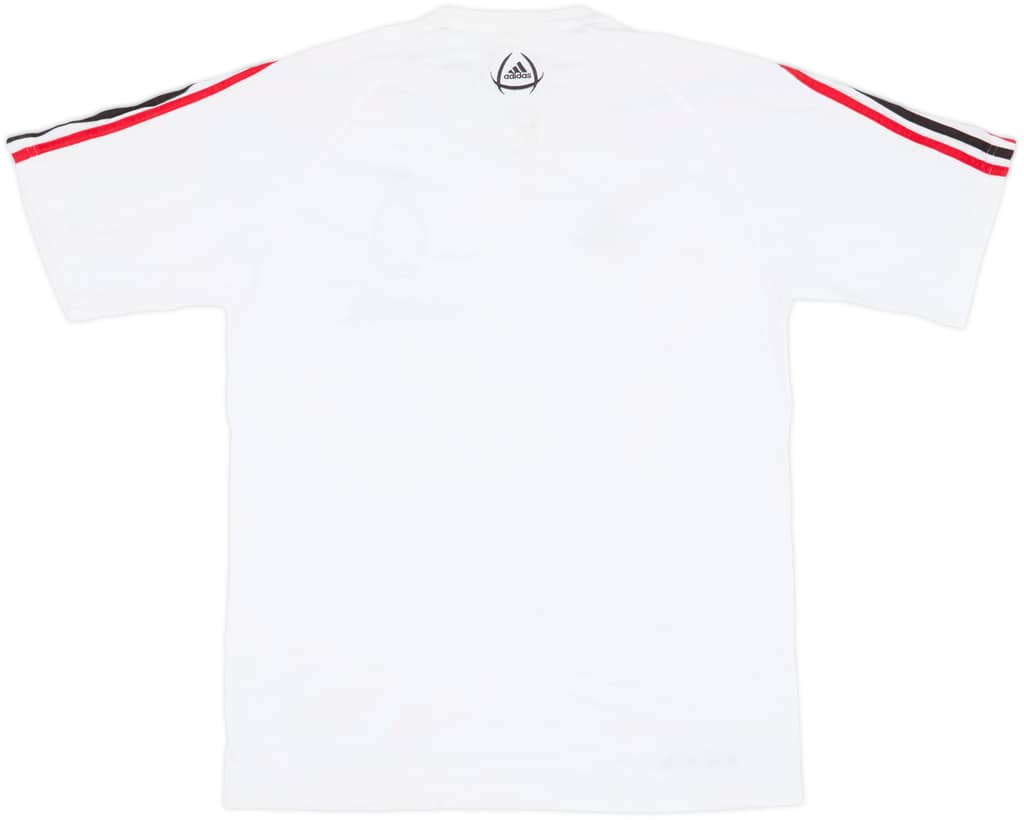 2005-06 AC Milan Player Issue adidas Cotton Tee - 7/10 - (S/M)