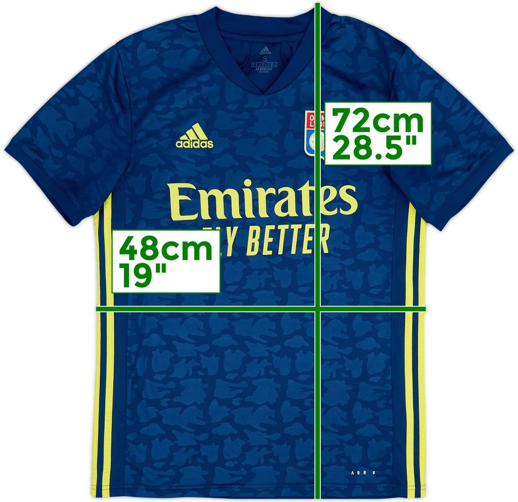 2020-21 Lyon Third Shirt - 8/10 - (S)
