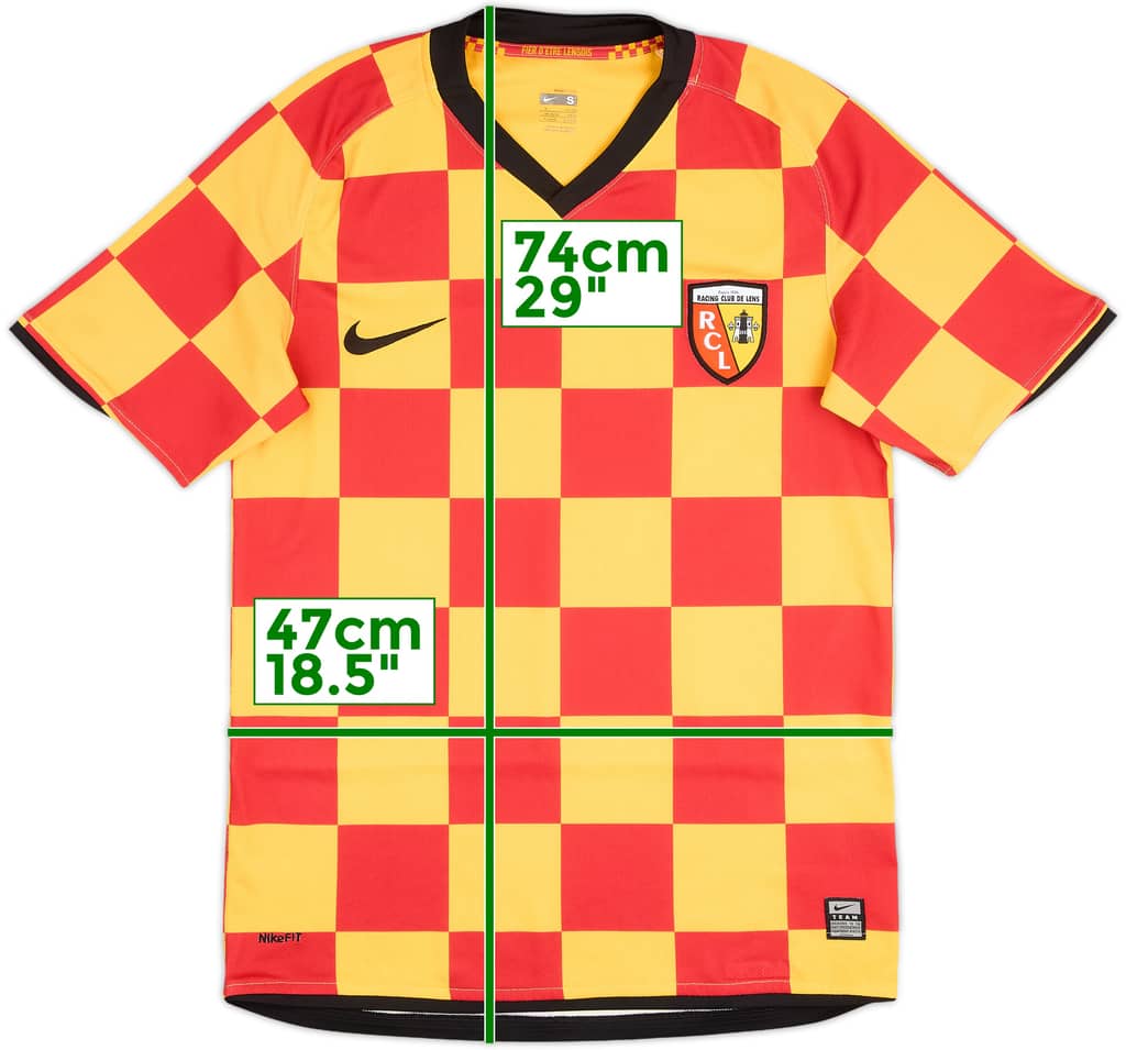 2008-09 Lens Home Shirt - 9/10 - (S)