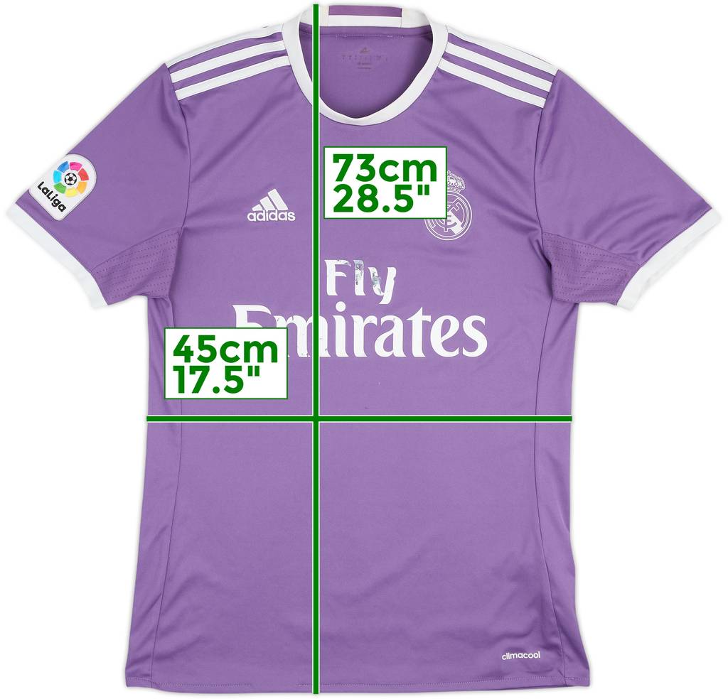 2016-17 Real Madrid Away Shirt - 5/10 - (S)