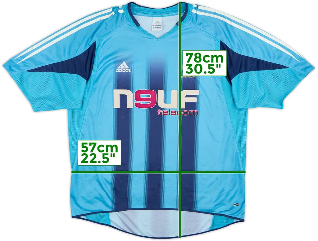 2004-05 Olympique Marseille Away Shirt - 4/10 - (XL)