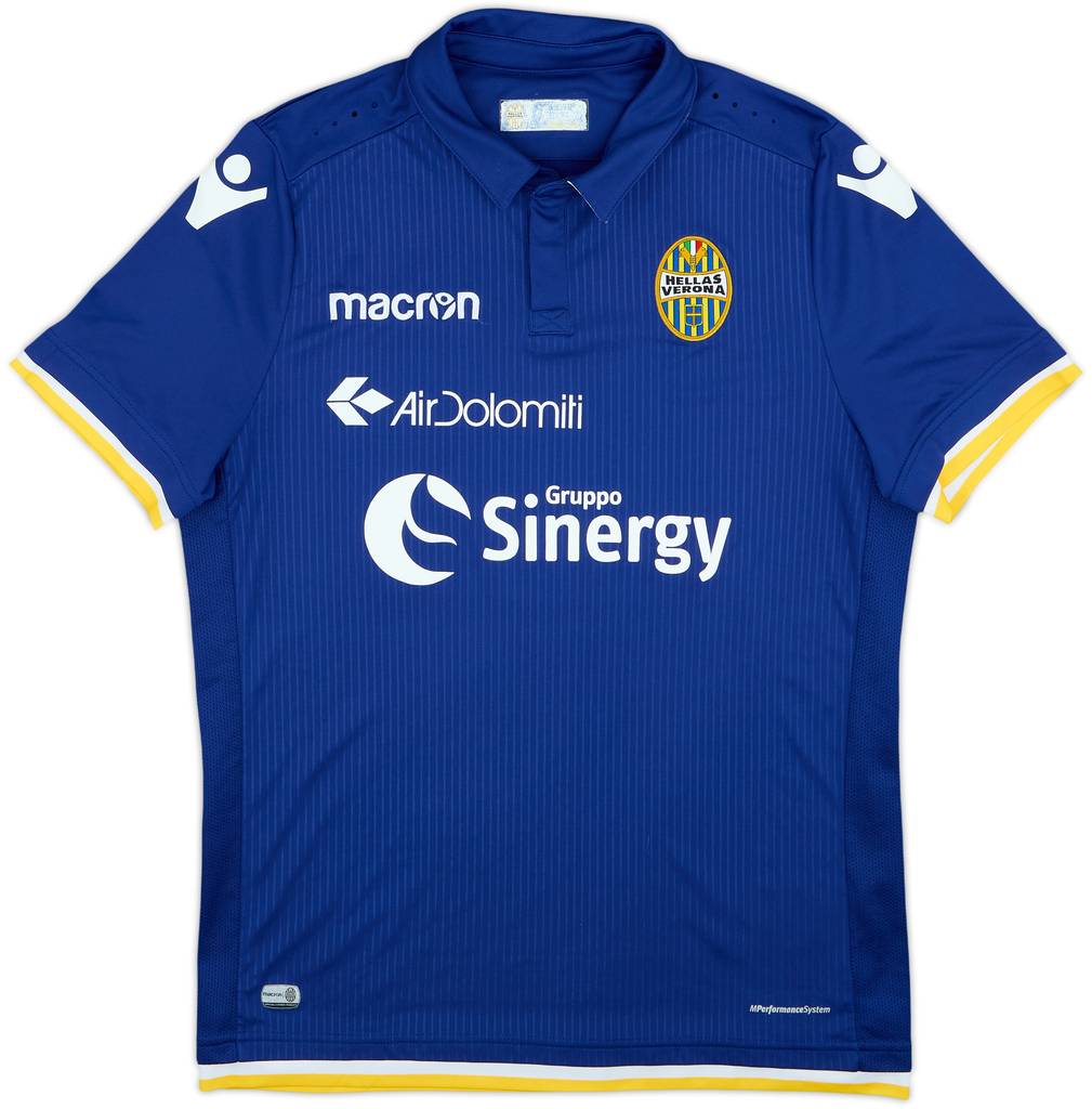 2018-19 Hellas Verona Home Shirt - 8/10 - (M)