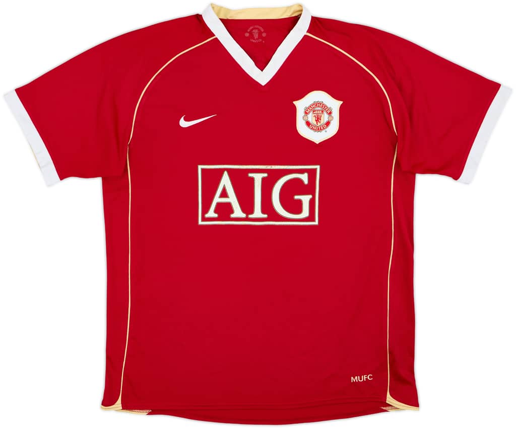 2006-07 Manchester United Home Shirt - 5/10 - (M)