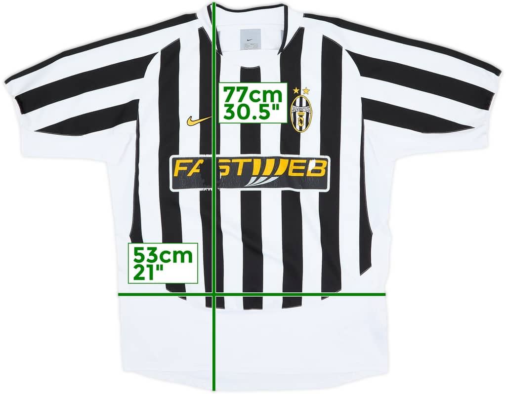 2003-04 Juventus Home Shirt - 4/10 - (L)