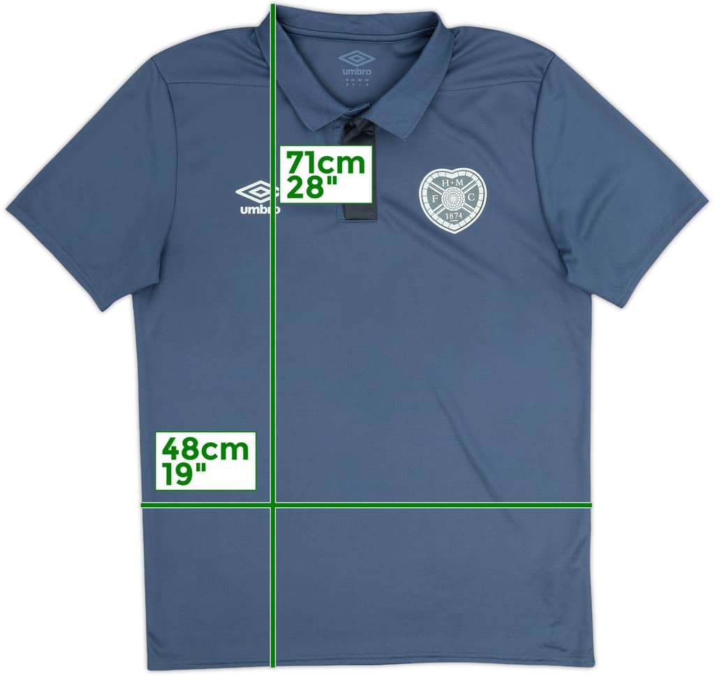 Polo Umbro del Hearts 2018-19 - 9/10 - (M)