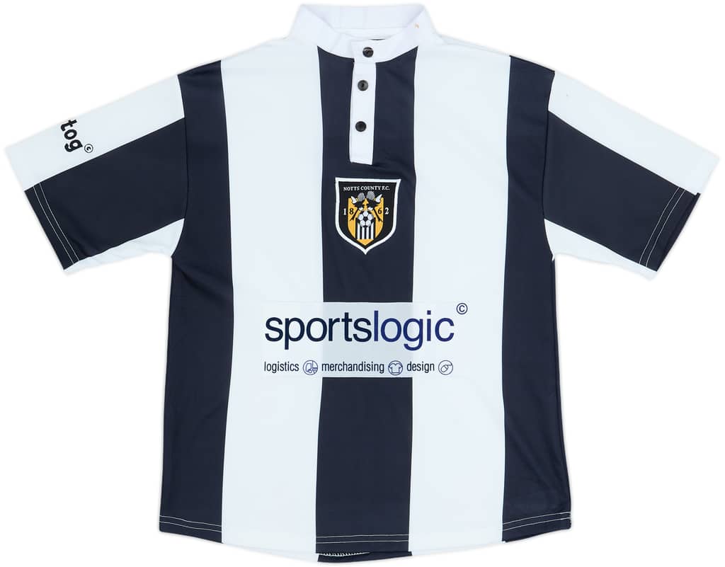 Camiseta de local del Notts County 2000-01 - 8/10 - (Niños S)