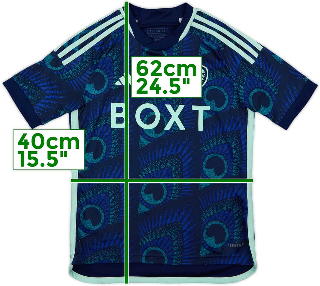 2023-24 Leeds United Away Shirt - 8/10 - (11-12 Years)