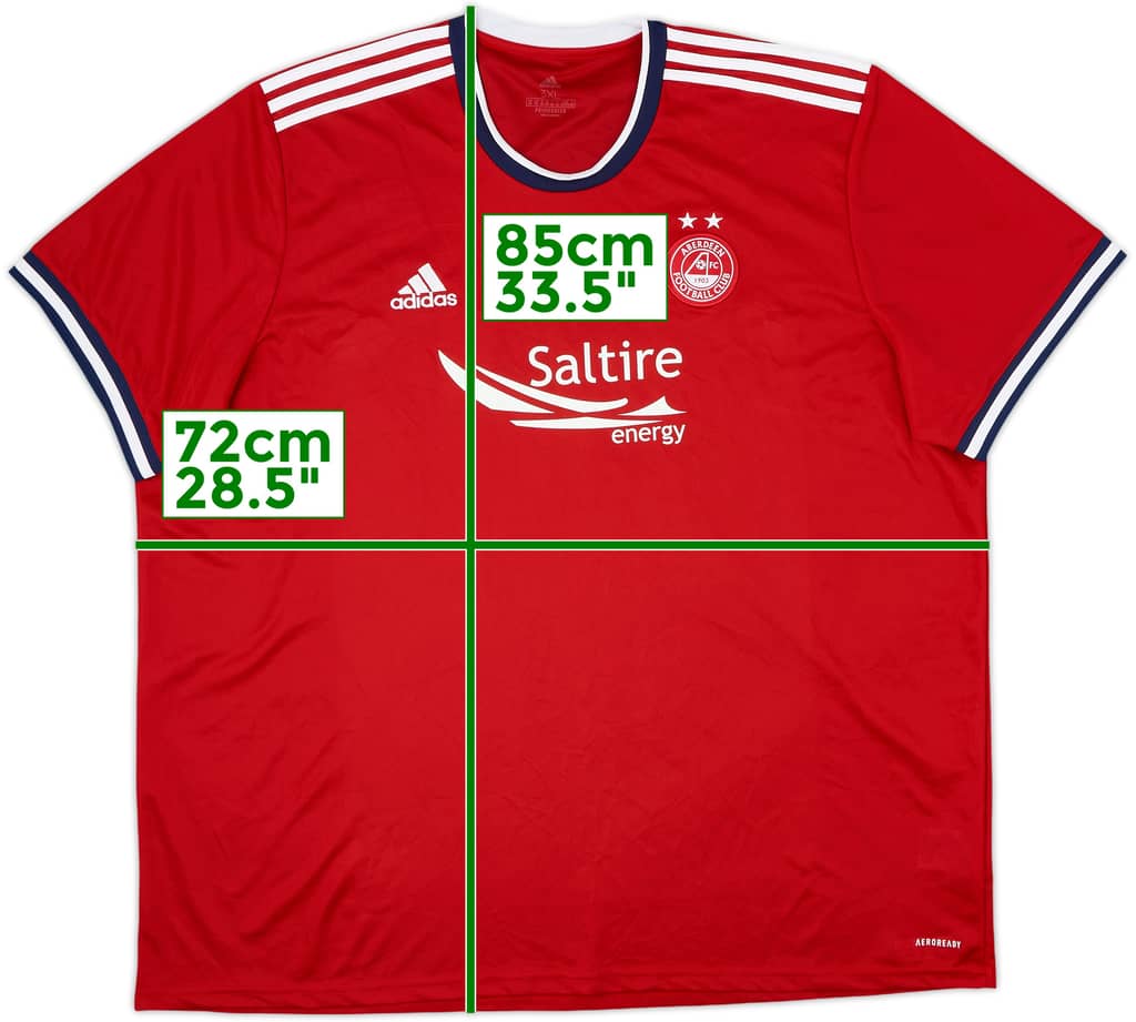 2021-22 Aberdeen Home Shirt - 9/10 - (3XL)