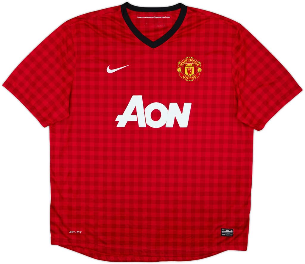 2012-13 Manchester United Camiseta Local - 4/10 - (XXL)