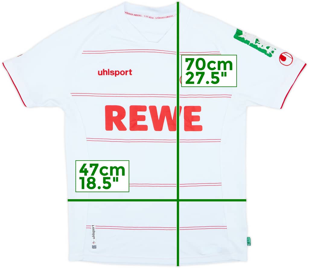2021-22 FC Koln Home Shirt - 5/10 - (M)