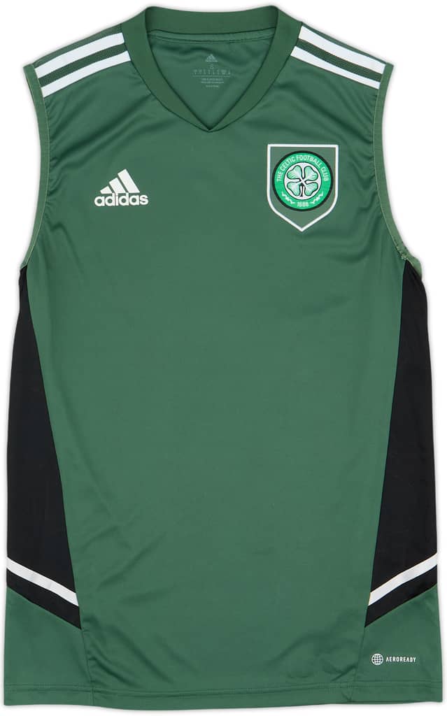 Chaleco de entrenamiento adidas Celtic 2022-23 - 9/10 - (S)