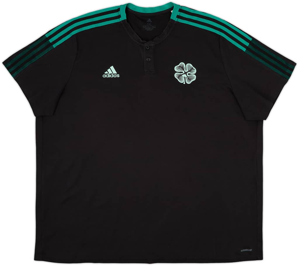 2021-22 Celtic adidas Polo Shirt - 8/10 - (3XL)