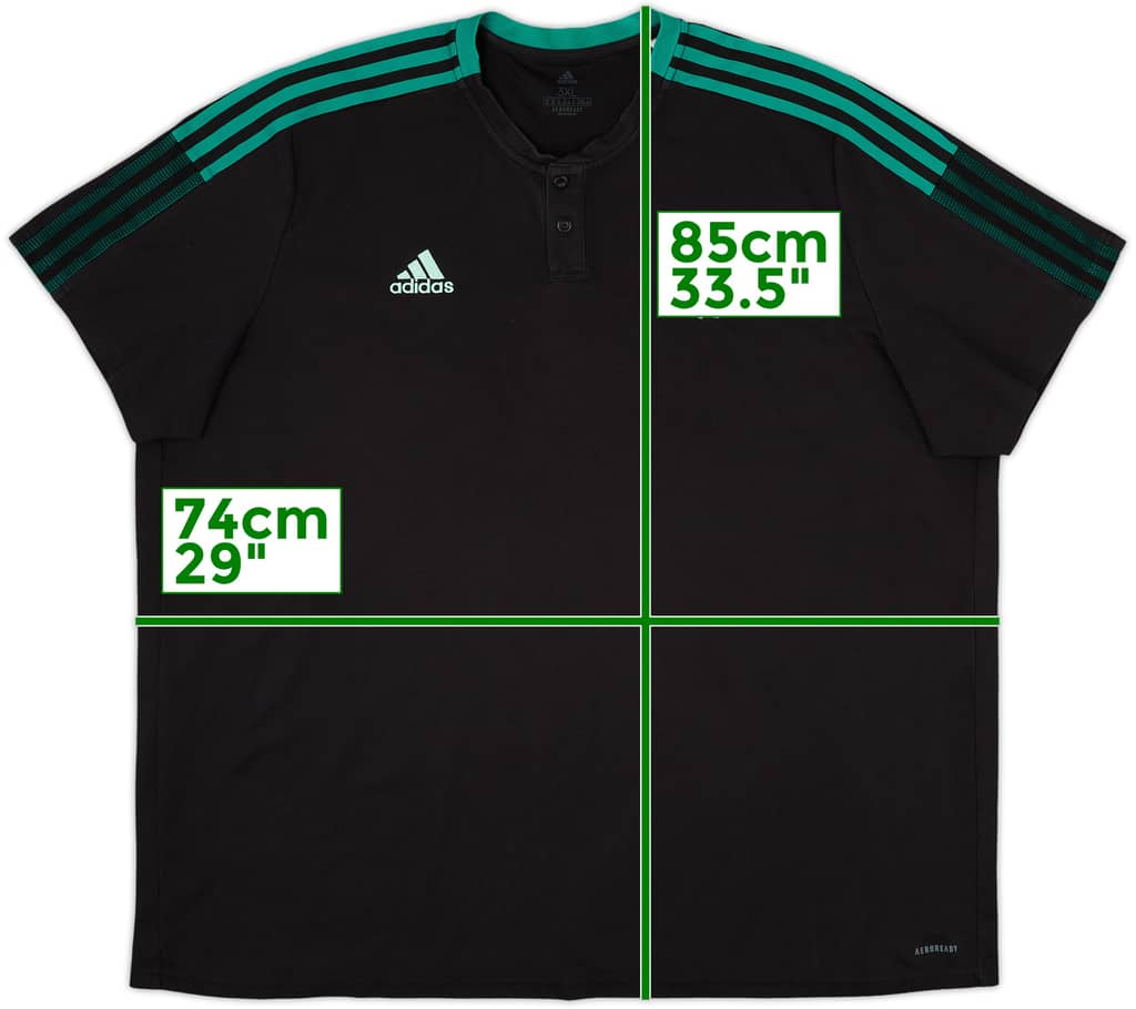 2021-22 Celtic adidas Polo Shirt - 8/10 - (3XL)