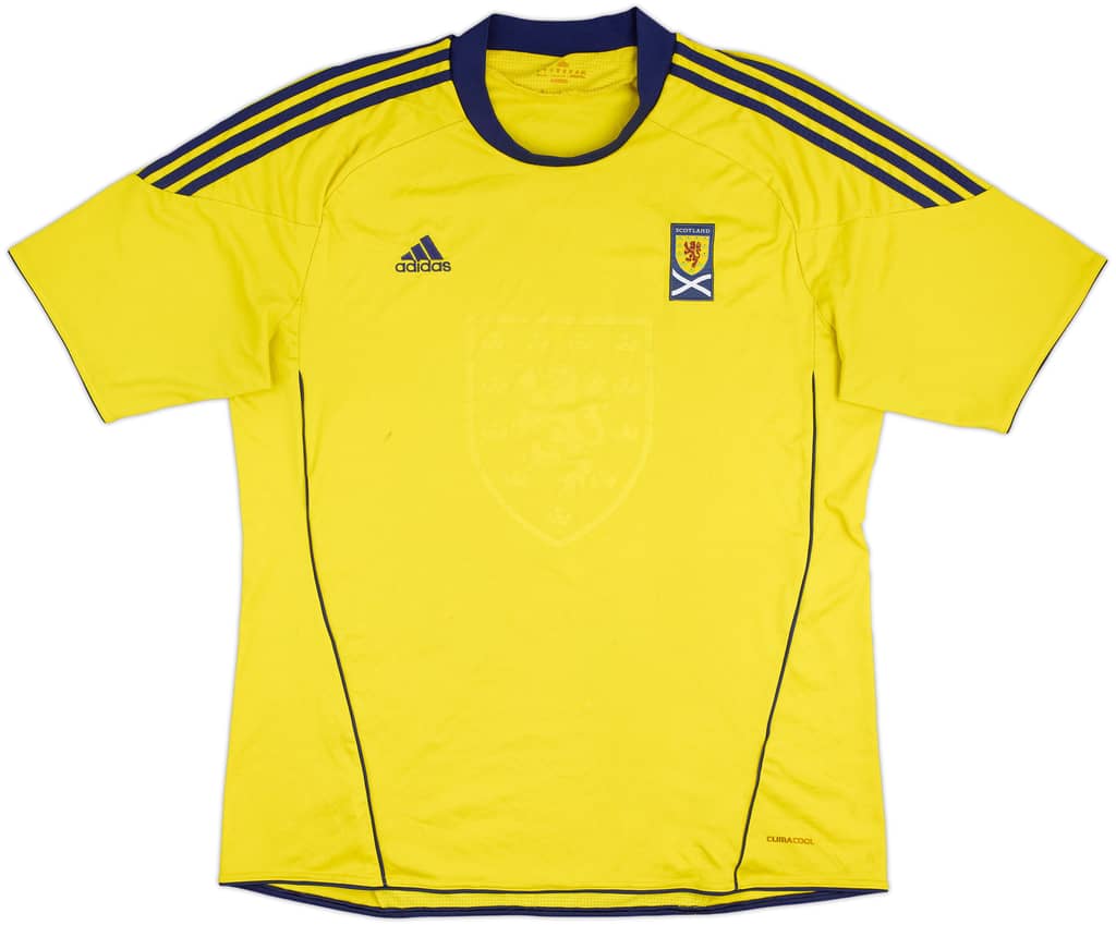 Camiseta de visitante de Scotland 2010-11 - 4/10 - (XXL)