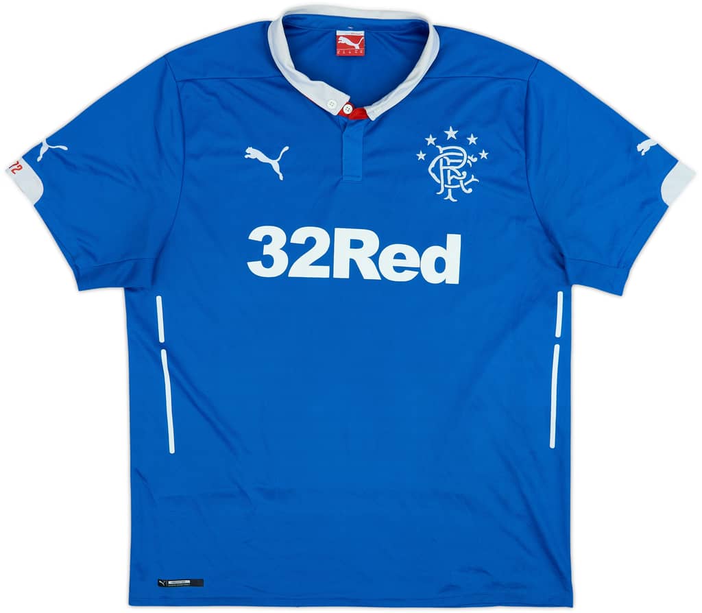 2014-15 Rangers Home Shirt - 6/10 - (XL)