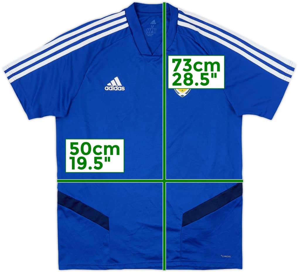 Camiseta de entrenamiento de Scotland 'The FA' adidas 2019-20 - 8/10 - (M)