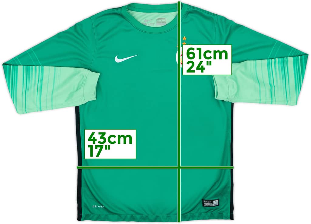 Camiseta de portero de Galatasaray 2015-16 - 9/10 - (Niños L)