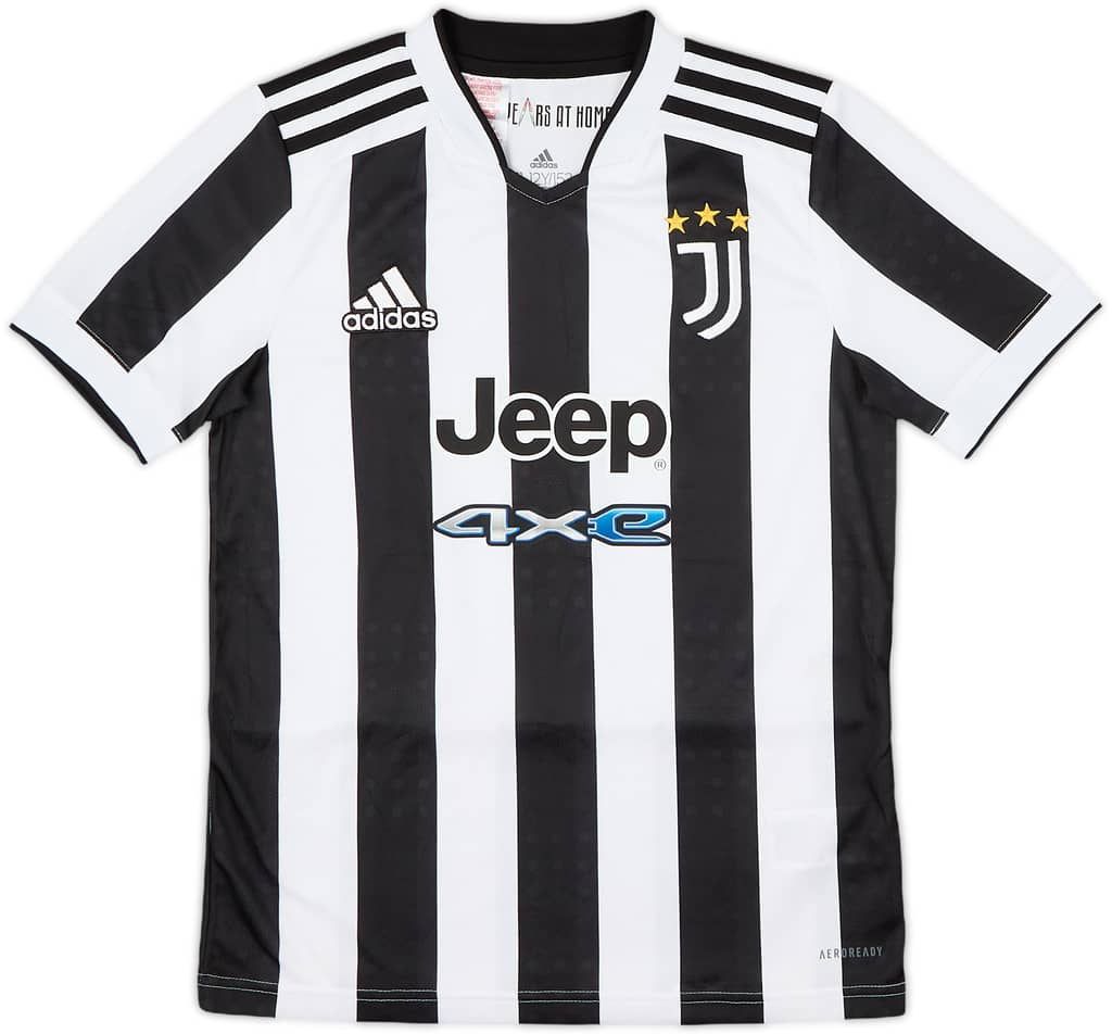 2021-22 Juventus Home Shirt - 7/10 - (M.Boys)