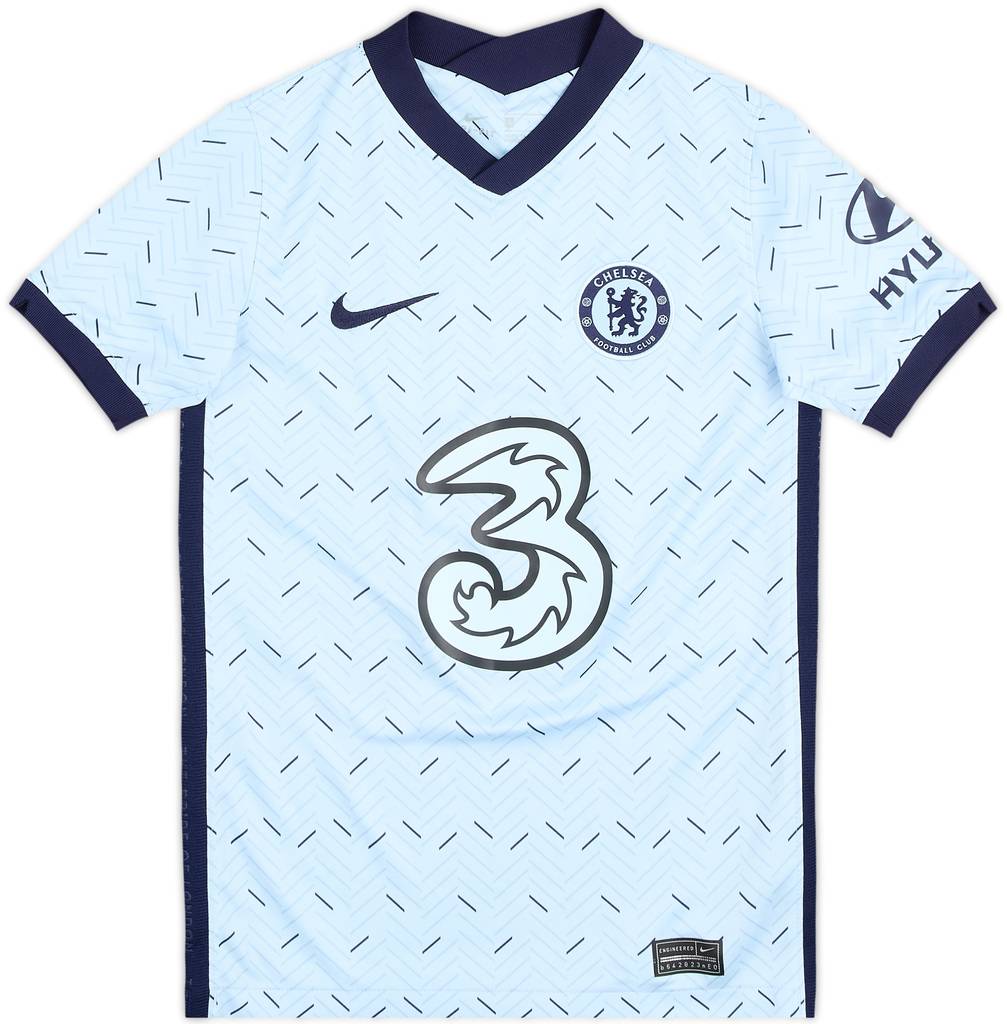 2020-21 Chelsea Away Shirt - 9/10 - (7-8 Years)