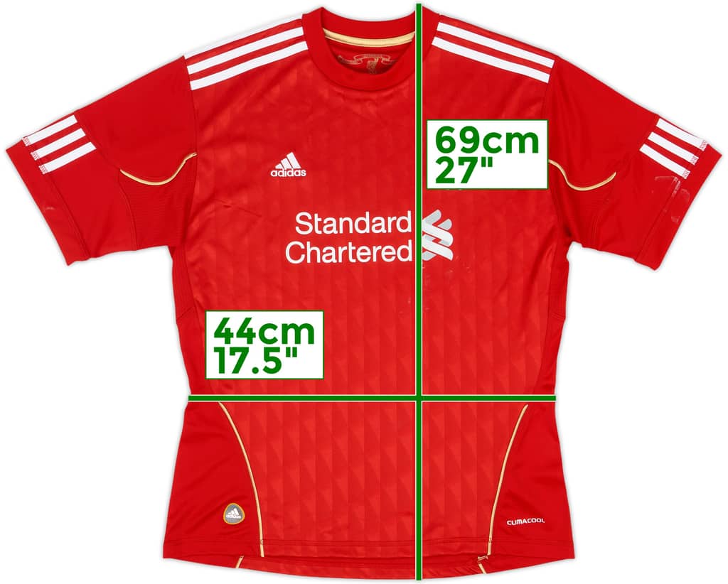 2010-12 Liverpool Home Shirt - 6/10 - (Women's M)
