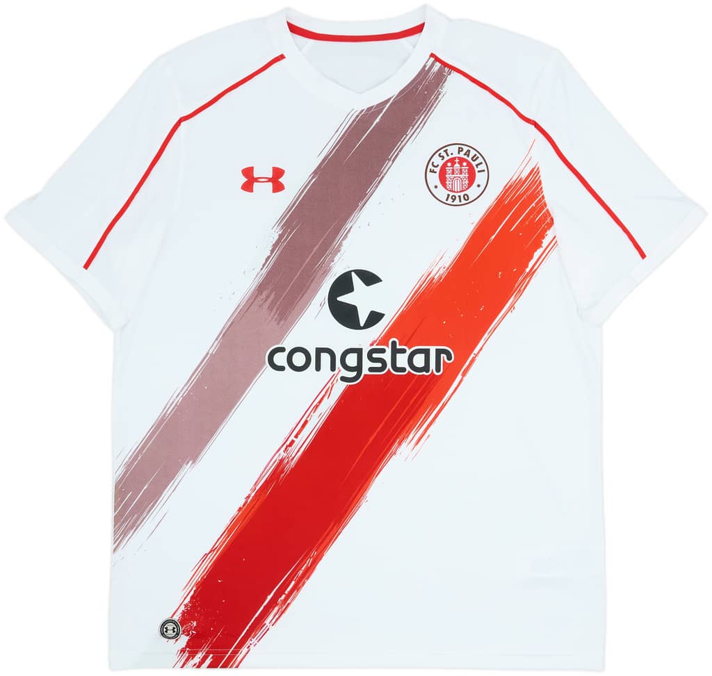 Camiseta de visitante del St Pauli 2016-17 - 8/10 - (XXL)