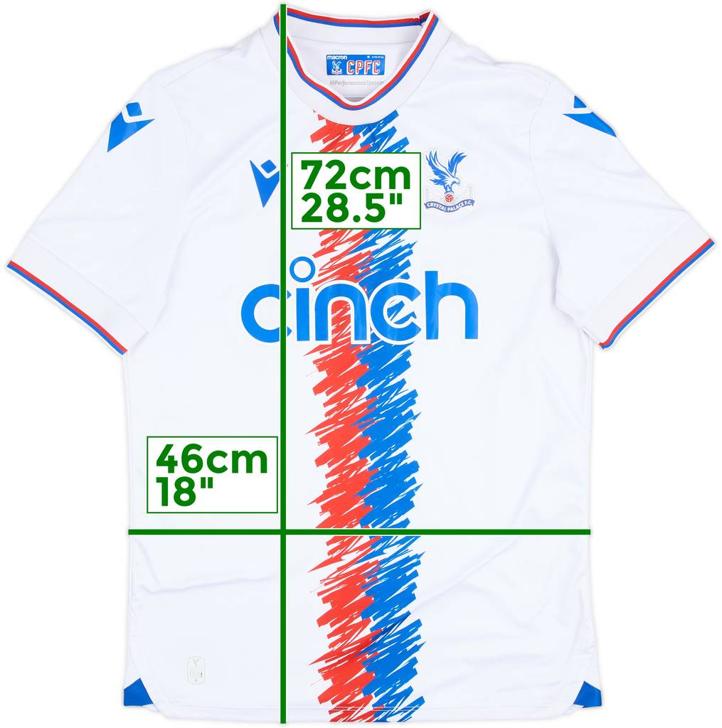 2022-23 Crystal Palace Away Shirt - 6/10 - (M)