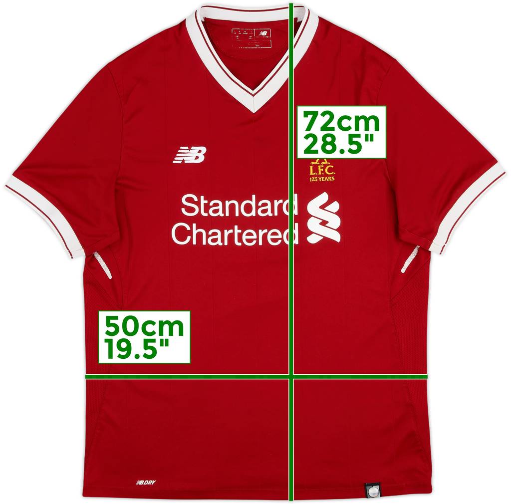 2017-18 Liverpool 125 Years Home Shirt - 5/10 - (M)