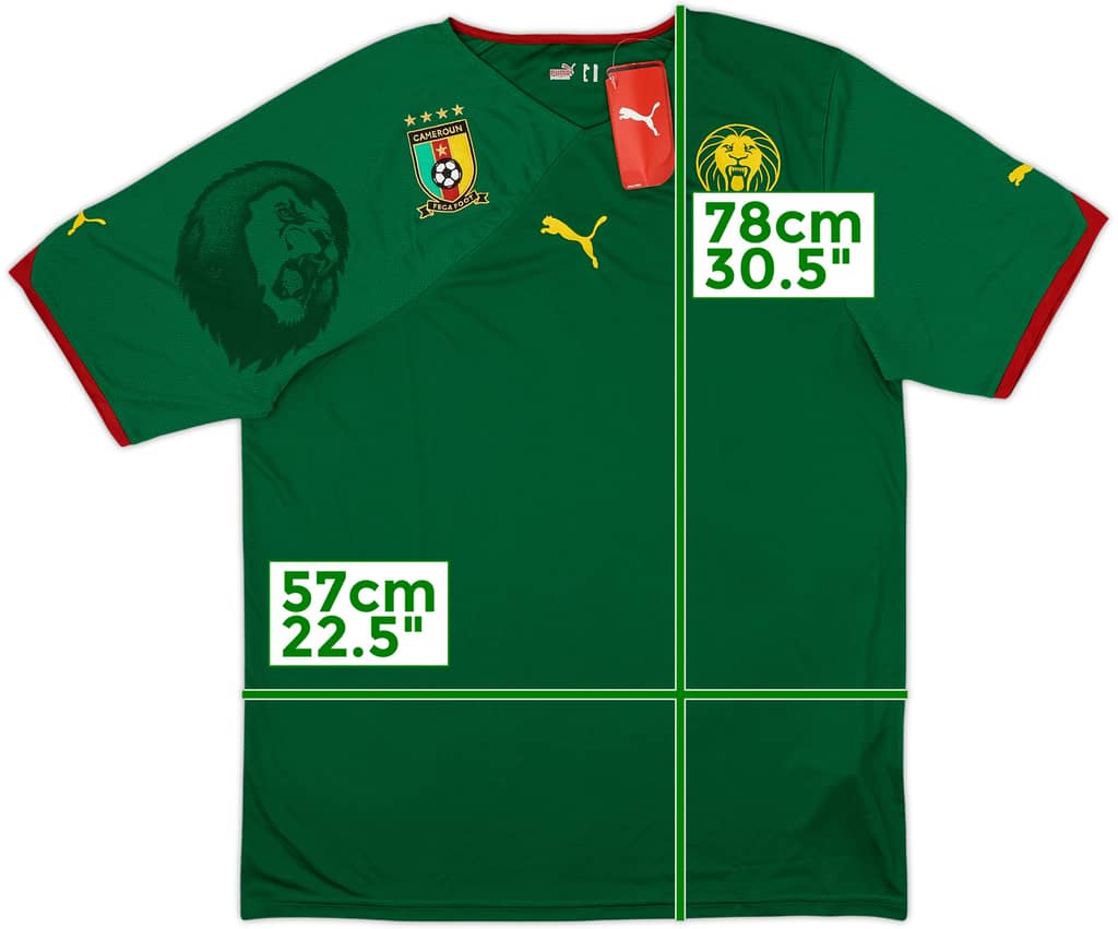 2010-11 Cameroon Home Shirt (XL)