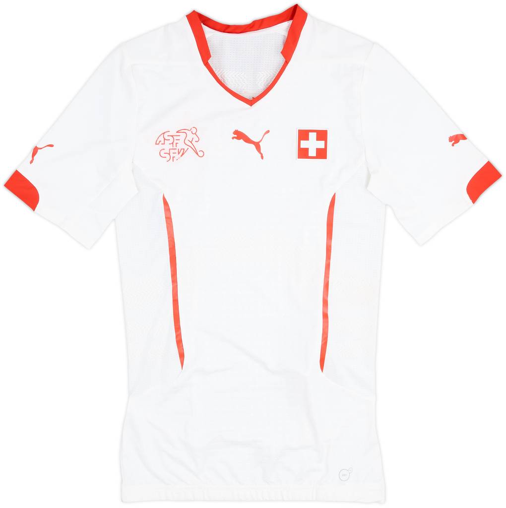 2014-15 Switzerland Player Issue ACTV Away Shirt - 4/10 - (L)