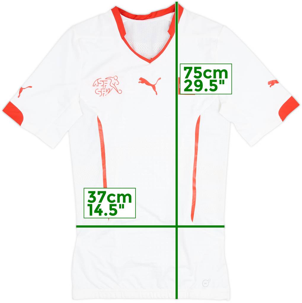 2014-15 Switzerland Player Issue ACTV Away Shirt - 4/10 - (L)
