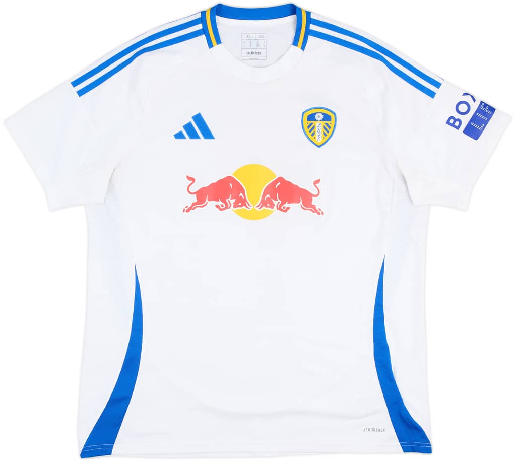 2024-25 Leeds United Home Shirt - 8/10 - (XL)