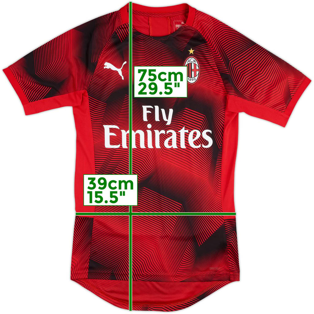 2018-19 AC Milan Puma Training Shirt - 5/10 - (XS)