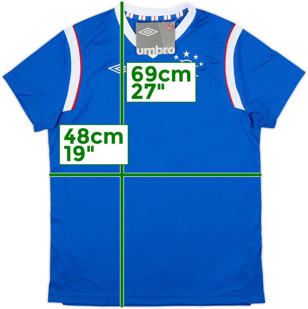 2011-12 Rangers Home Shirt (XL.Boys)