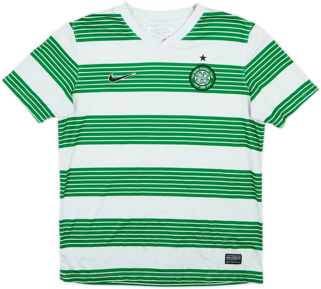 2013-15 Celtic Home Shirt - 4/10 - (14-15 Years)