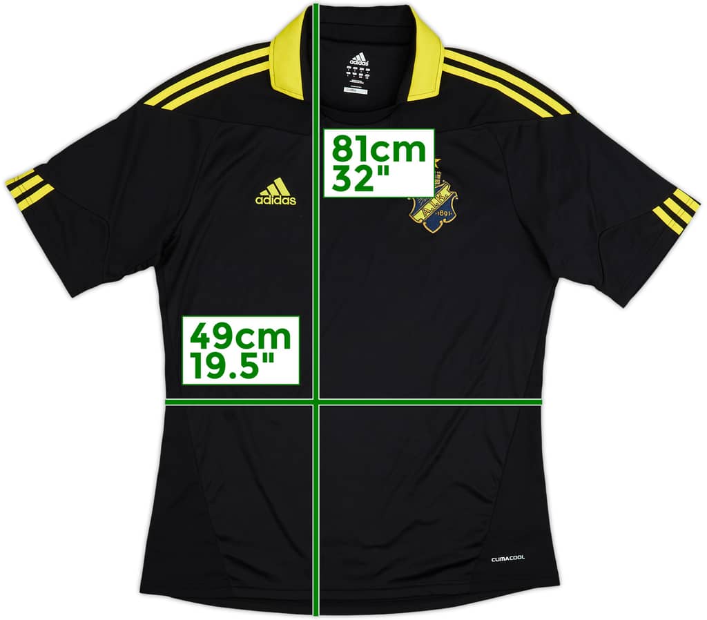 2010 AIK Stockholm Home Shirt - 8/10 - (L)